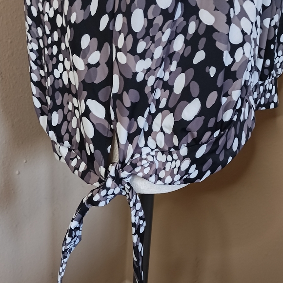 Swimsuits For All Tankini Top Size 20 Side Tie Scoop Neck - Picture 10 of 12